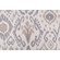 Ikat Printed Linen Drapery Fabric in Stone
