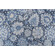 PK Lifestyles Heriz Medallions Printed Chenille Upholstery Fabric in Indigo