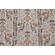 PK Lifestyles Peacock Parade Printed Cotton Blend Drapery Fabric in Espresso