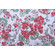 Stof France Geranium Printed Cotton Drapery Fabric in Rouge