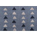 PK Lifestyles Nomadic Triangles Printed Drapery Fabric in Blue Smoke