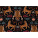 Hilary Farr Tiger Republic Printed Cotton Blend Drapery Fabric in 93-Jet for Covington