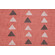 PK Lifestyles Nomadic Triangle Printed Cotton Blend Drapery Fabric in Pomegranate 