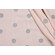 Covington Puff Dotty Embroidered Drapery Fabric in 704-Dusty Rose 