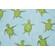 Hamilton Kemp Printed Cotton Drapery Fabric in Aqua 