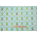 Hamilton Ribbit Printed Cotton Drapery Fabric in Aqua 