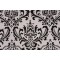 Premier Prints Traditions Printed Cotton Drapery Fabric in Black/White