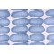 Sample of Premier Prints Shibori Dot - Slub Canvas Printed Cotton Drapery Fabric in Sky 