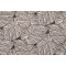 Richloom Solarium Talia Printed Polyester Outdoor Fabric in Noir 