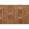 Genevieve Gorder Mali Mud Cloth Printed Polyester Outdoor Fabric in Pecan 