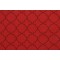Bryant Scroll Geo Printed Polyester Outdoor Fabric in Cherry 