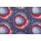 Premier Prints Mod Tie Dye Printed Cotton Drapery Fabric in Freedom 