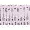 PK Lifestyles Arrows Printed Cotton Drapery Fabric in White 