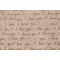 Ellen Degeneres I Love You Printed Cotton Drapery Fabric in Natural 