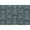 Stof France Phedre Printed Cotton Twill Drapery Fabric in Bleu 