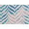 Covington Tanzania Printed Linen Blend Drapery Fabric in Surf 