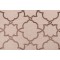 Covington Carlton Embroidered Drapery Fabric in 619-Truffle