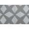 Grey Watkins Polygon Damask Decorator Fabric in Aqua