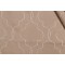 Trellis Embroidered Drapery Fabric in Tan