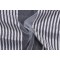 Christian Fischbacher Addition Sheer Drapery Fabric in Tuxedo