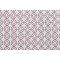 Trellis Woven Upholstery Fabric in Crimson
