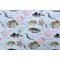 Stof France Coquillage Printed Cotton Drapery Fabric in Multicolore 