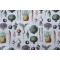 Stof France Jardinier Printed Cotton Drapery Fabric in Vert 