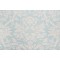 Thibaut Residence Damask F91351 Printed Linen Blend Drapery Fabric in Aqua 