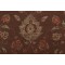 Thibaut Mission F93831 Printed Cotton Drapery Fabric in Brown
