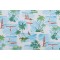 Tommy Bahama Ride The Tide Printed Polyester Outdoor Fabric in Capri 