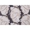 P Kaufmann Beau Visage Printed Cotton Drapery Fabric in Graphite 