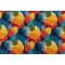 Stof France Sixties Printed Cotton Drapery Fabric in Multicolore 