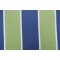 Club Stripe Woven Polyester Outdoor Fabric in Maritime 