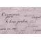 Waverly Script Printed Cotton Drapery Fabric in Grey
