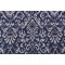 Magnolia Home Komodo Printed Cotton Drapery Fabric in Navy 
