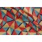 PK Lifestyles Prismatic Velvet Upholstery Fabric in Carnival 