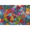 Stof France Lokoli Printed Cotton Drapery Fabric in Multicolore 