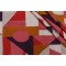 Hamilton Izzy Embroidered Drapery Fabric in Rouge 