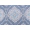 Magnolia Home Leverett Printed Cotton Drapery Fabric in Denim 