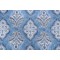 Magnolia Home Queen Printed Cotton Drapery Fabric in Delft 