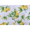 Stof France Citron Printed Cotton Drapery Fabric in Citron 