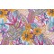 Stof France Seychelles Printed Cotton Twill Drapery Fabric in Fuchsia 