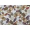 Golding Rock Retreat Printed Polyester Drapery Fabric in CAramel 