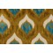 Hamilton Grenoble Grois Point Upholstery Fabric in Blue/Green 