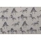 Novogratz Dr Zebra Printed Polyester Outdoor Fabric in Natural