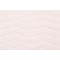 PK Lifestyles Lush Chevron Faux Fur Decorator Fabric in Swan