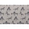Novogratz Dr Zebra Printed Polyester Outdoor Fabric in Natural