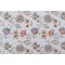 Mill Creek Passionflower Embroidered Drapery Fabric in Carnival 