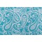 Terrasol - Sassafras Printed Polyester Outdoor Fabric in Teal 