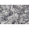 HGTV Home Marbleized Printed Cotton Drapery Fabric in Zinc